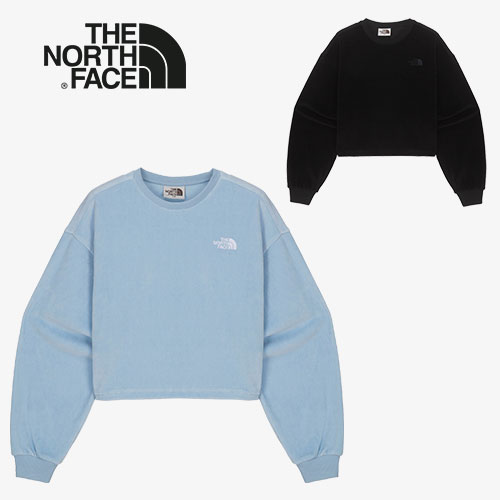 【正規品】ノースフェイス スウェット ウィメンズ THE NORTH FACE W'S VELOUR SWEATSHIRTS ベロアスウェットシャツ NM5MQ80K / NM5MQ80J ウェア【中古】未使用品|upsuke