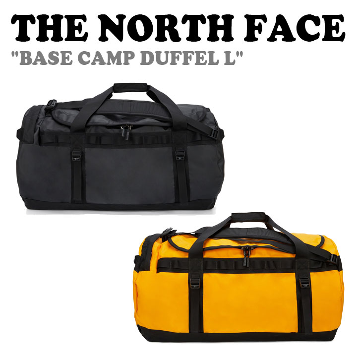 北の方人間の顔 ダッフルバッグ THE NORTH FACE BASE CAMP DUFFEL L 軍事基地 難民キャンプ ダッフル ラージ BLACK 黒いこと GOLD ゴールド NN2FQ25A/B 御徒面子 【中古】未当てはめる品
