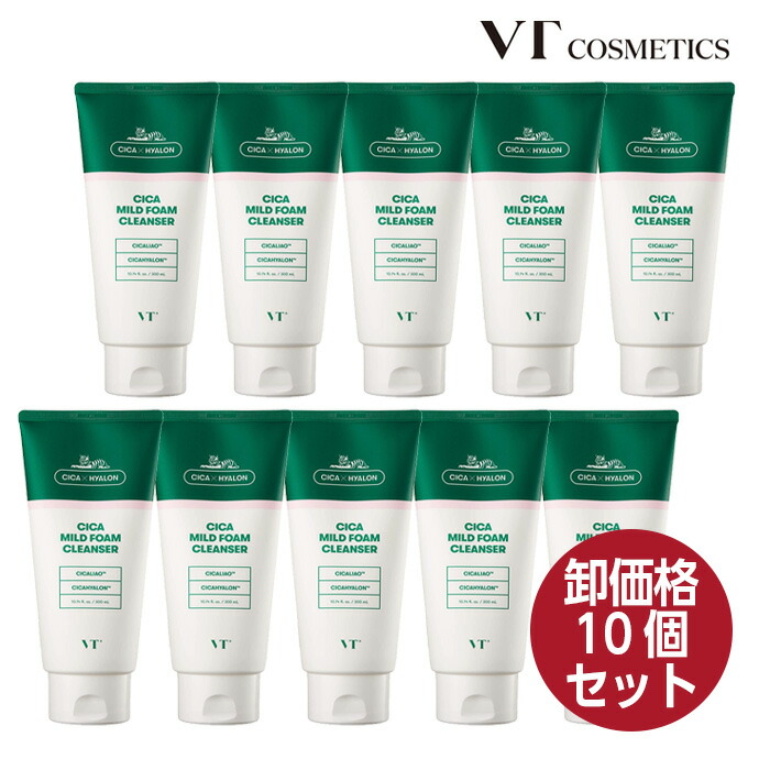 完売】 VT cosmetics CICA MILD FOAM CLEANSER CICAフォーム クレンザー 洗顔 300ml  マイルドフォームクレンザー韓国コスメ 正規品 国内発送 fucoa.cl