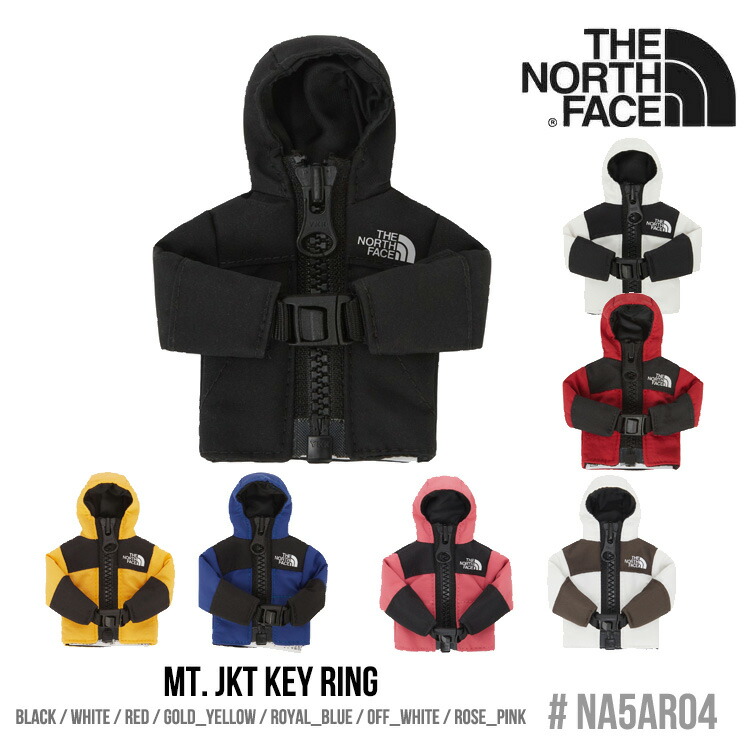 ノースフェイス キーリング THE NORTH FACE キーホルダー MT. JKT KEY RING MT. ジャケット キーリング メンズ レディース BLACK WHITE RED GOLD_YELLOW ROYAL_BLUE OFF_WHITE ROSE_PINK NA5AR04A/B/C/D/E/F/G ACC 【中古】未使用品