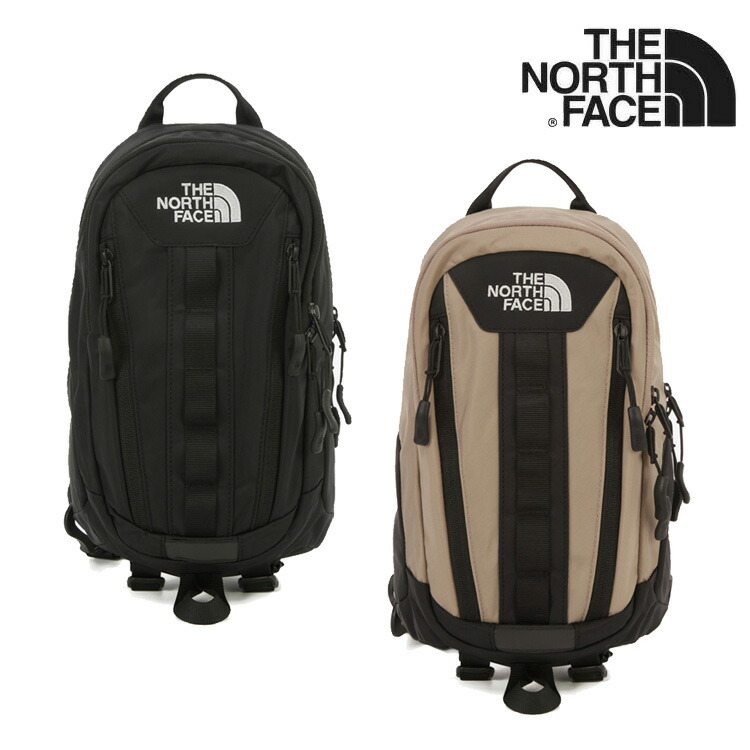 ノースフェイス ボディバッグ THE NORTH FACE BIG SHOT ONE WAY ビッグ ショット ワン ウェイ メンズ レディース BLACK ブラック DARK_BEIGE ダークベージュ NN2PR03A/B バッグ 【中古】未使用品|upsuke
