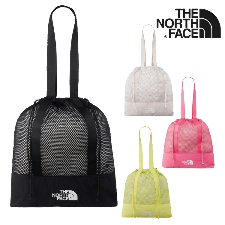 ノースフェイス ボディバッグ THE NORTH FACE LINDEN MESH SHOULDER BAG リンデン メッシュ ショルダー バッグ メンズ レディース BLACK ブラック CREAM クリーム HOT_PINK ホットピンク LIME ライム NN2PR13J/K/L/M バッグ 【中古】未使用品