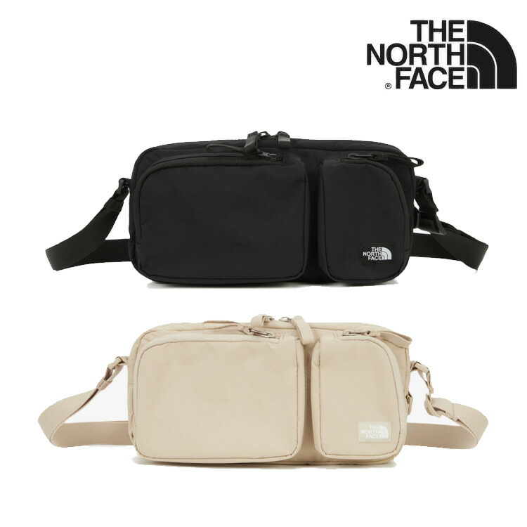 北の方人間の顔 上半身御徒面子 THE NORTH FACE URBAN 2POCKET CROSS BAG アーバン 2衣嚢 差し交わす 御徒面子 メンズ レディース BLACK 黒いこと LIGHT_BEIGE ともし火ベージュ NN2PR48A/B 御徒面子 【中古】未当て嵌める品