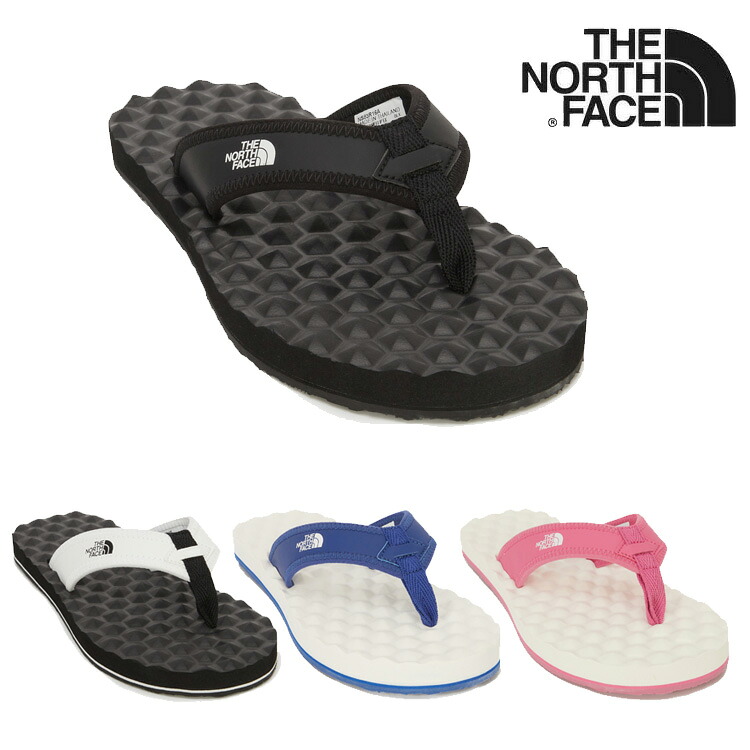 ノースフェイス サンダル THE NORTH FACE BASE CAMP FLIP EX ベース キャンプ フリップ EX BLACK ブラック WHITE ホワイト COBALT_BLUE コバルトブルー HOT_PINK ホットピンク NS83R16A/B/C/D シューズ 【中古】未使用品