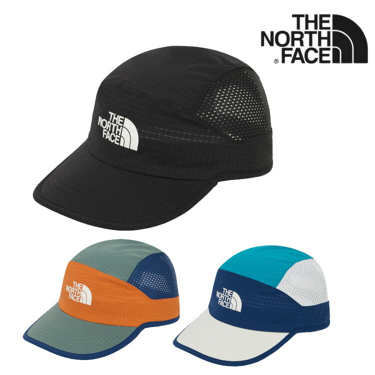 ノースフェイス キャップ THE NORTH FACE SUMMER LT RUN HAT サマー LT ラン ハット メンズ レディース BLACK ブラック BLUE ブルー KHAKI カーキ NE3CR30A/B/C ACC 【中古】未使用品