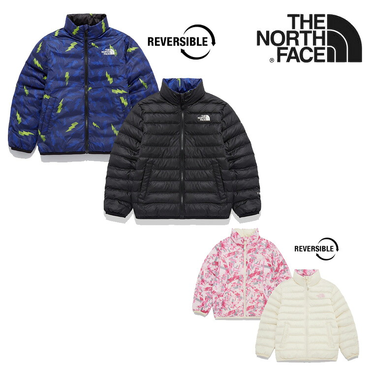 北の方人間の顔 落ち込む 上衣 THE NORTH FACE キッズ K\u0027S NOVELTY RVS DAYLIGHT T JACKET  K\u0027sノベルティRVSデイライトT上衣 BLACK 黒いこと CREAM 皮膚軟化剤 NJ3NQ59S/T 御召しもの 【中古】未当てはめる品