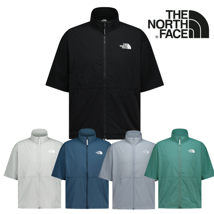 ノースフェイス シャツ THE NORTH FACE EIRA S/S ZIP UP エイラ ショートスリーブ ジップアップ メンズ レディース BLACK ブラック LIGHT_GRAY ライトグレー DEEP_BLUE ディープブルー LIGHT_BLUE ライトブルー JADE ジェイド NT7KR01J/K/L/M/N ウェア【中古】未使用品