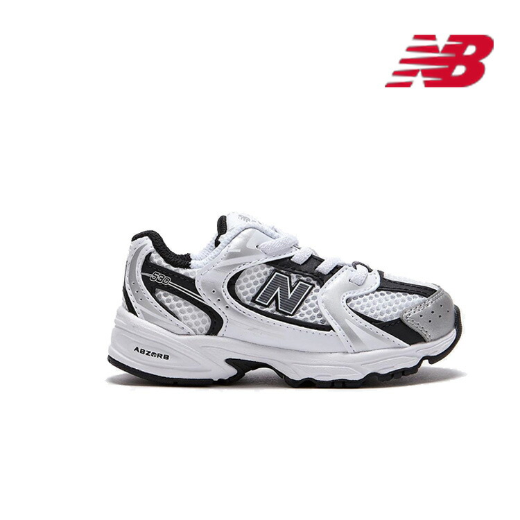 ニューバランス キッズ スニーカー 子ども用 子供用 New Balance KIDS IZ530LB WHITE ホワイト【中古】未使用品