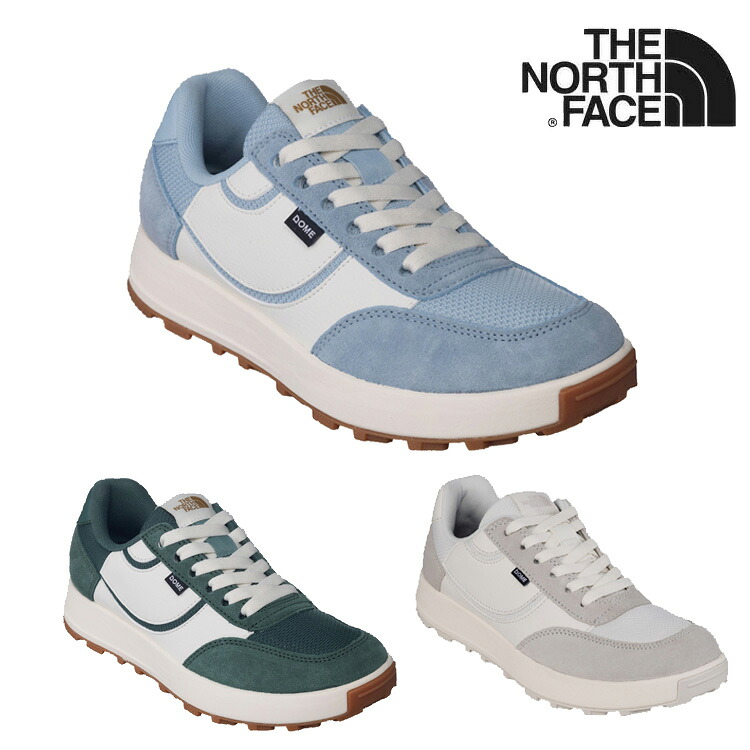 北の方人間の顔 スニーカー THE NORTH FACE メンズ レディース DOME 学生寄宿舎 OFF WHITE 象牙色 LIGHT_BLUE ともし火青味 GREEN 緑であること NS94R43L/J/K シューズ 【中古】未当てはめる品