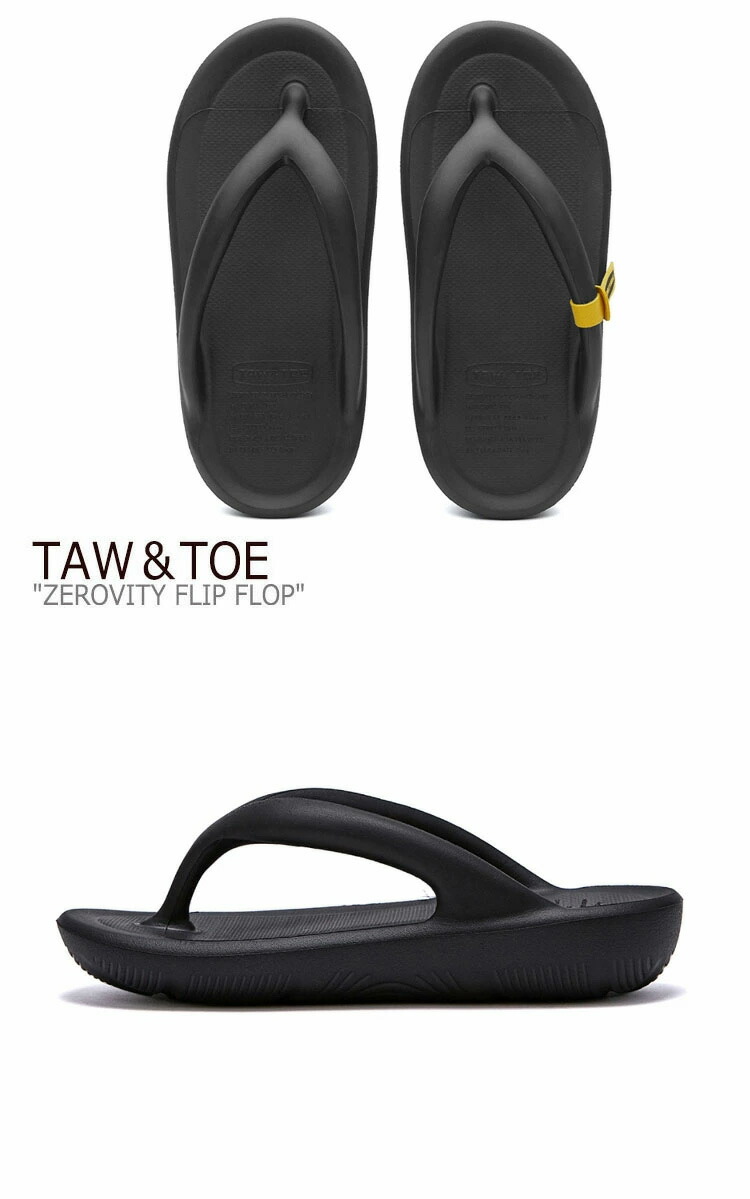 トー＆トー サンダル TAW＆TOE メンズ レディース ZEROVITY FLIP