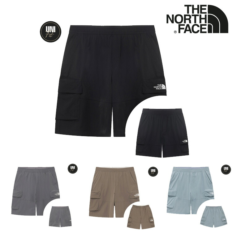 ノースフェイス ハーフパンツ THE NORTH FACE ICE RUN CARGO SHORTS アイス ラン カーゴ ショーツ メンズ レディース BLACK ブラック GRAY グレー BEIGE_BROWN ベージュブラウン COOL_GRAY クールグレー NS6NR05J/K/L/M ウェア 【中古】未使用品