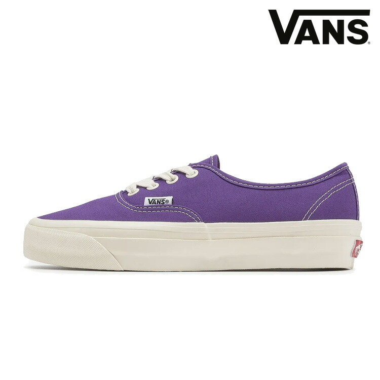 バンズ スニーカー VANS AUTHENTIC REISSUE 44  バンズ オーセンティック リイシュー 44 メンズ レディース ROYAL PURPLE ロイヤル パープル VN000CW2E40 シューズ メンズ靴-スニーカー