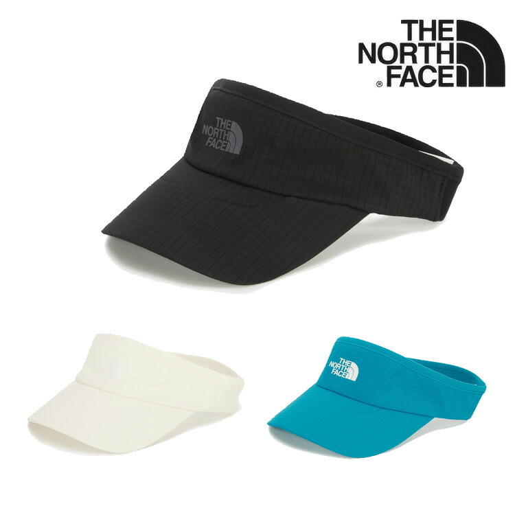 ノースフェイス キャップ THE NORTH FACE SUMMER LT VISOR サマー LT バイザー メンズ レディース BLACK ブラック IVORY アイボリー BLUE ブルー NE3CR32A/B/C ACC【中古】未使用品