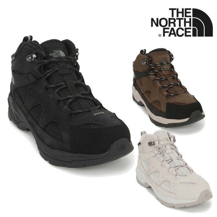 北の方人間の顔 スニーカー THE NORTH FACE STORMBREAK MID WG ストームブレイク ミッド WG メンズ レディース REAL_BLACK 即物的黒いこと BROWN 赤銅色 WHITE_SAND 白いこと沙子 NS91Q52A/B/C シューズ 【中古】未当て嵌める品