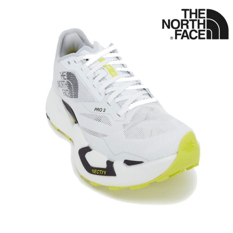 ノースフェイス スニーカー THE NORTH FACE SUMMIT VECTIV PRO 3 サミット ベクティブ プロ 3 WHITE ホワイト NS97R51A シューズ 【中古】未使用品｜upsuke 42,561円