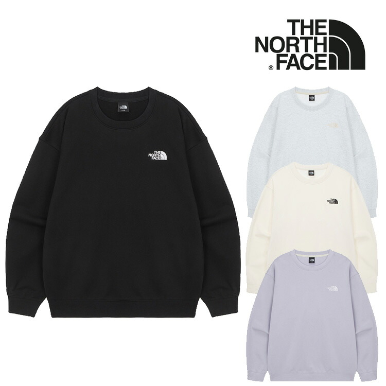 北の方人間の顔 THE NORTH FACE メンズ レディース M\u0027S CORE SWEATSHIRTS コアスウェットシャツ BLACK 黒いこと SILVER しろがね色 CREAM 皮膚軟化剤 LAVENDER ラベンダー NM5MR00A/B/C/D 御召しもの【中古】未当て嵌める品