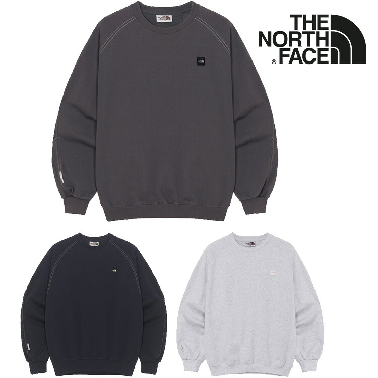北の方人間の顔 プルオーバー THE NORTH FACE MINI BOX STITCH SWEATSHIRTS ミニ ボックス席 編み目 トレーナー メンズ レディース DARK_GRAY うす暗い薄墨色 DARK_NAVY ダークネイビー OATMEAL オートミール NM5MR02J/K/L お召しもの【中古】未当て嵌める品