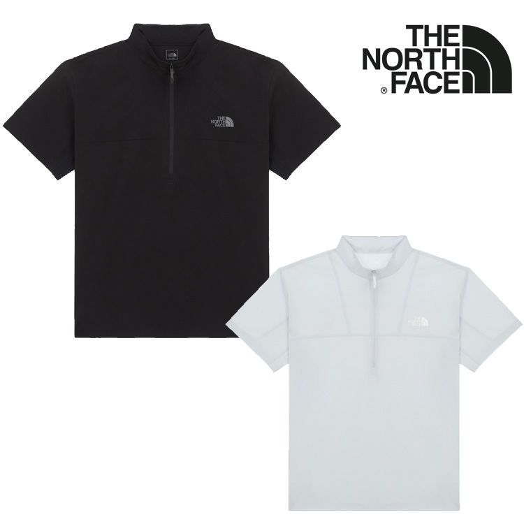 北の方人間の顔 THE NORTH FACE メンズ レディース ICEDAY S/S ANORAK 内燃機関 遊撃手パーカ BLACK 黒いこと LIGHT BLUE 点火装置青色 NAT7KR01A/B お召しもの【中古】未当て嵌める品