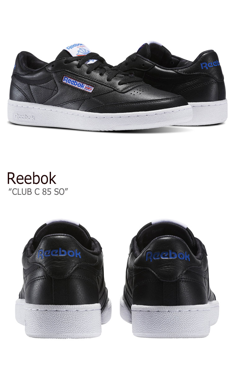 人気ブランドを リーボック スニーカー Reebok メンズ レディース Club C 85 So クラブc 85 So Black White Vital Blue Primal ブラック ホワイト バイタルブルー プライマル Bs5213 シューズ 爆安プライス Ledefiscad Com