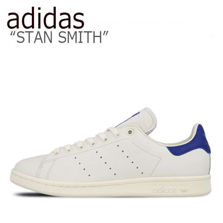 stan smith adidas white blue