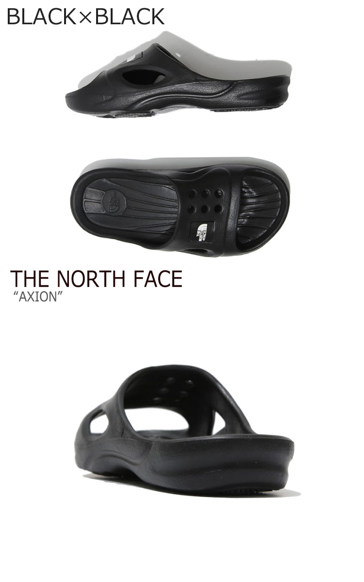 black north face slippers