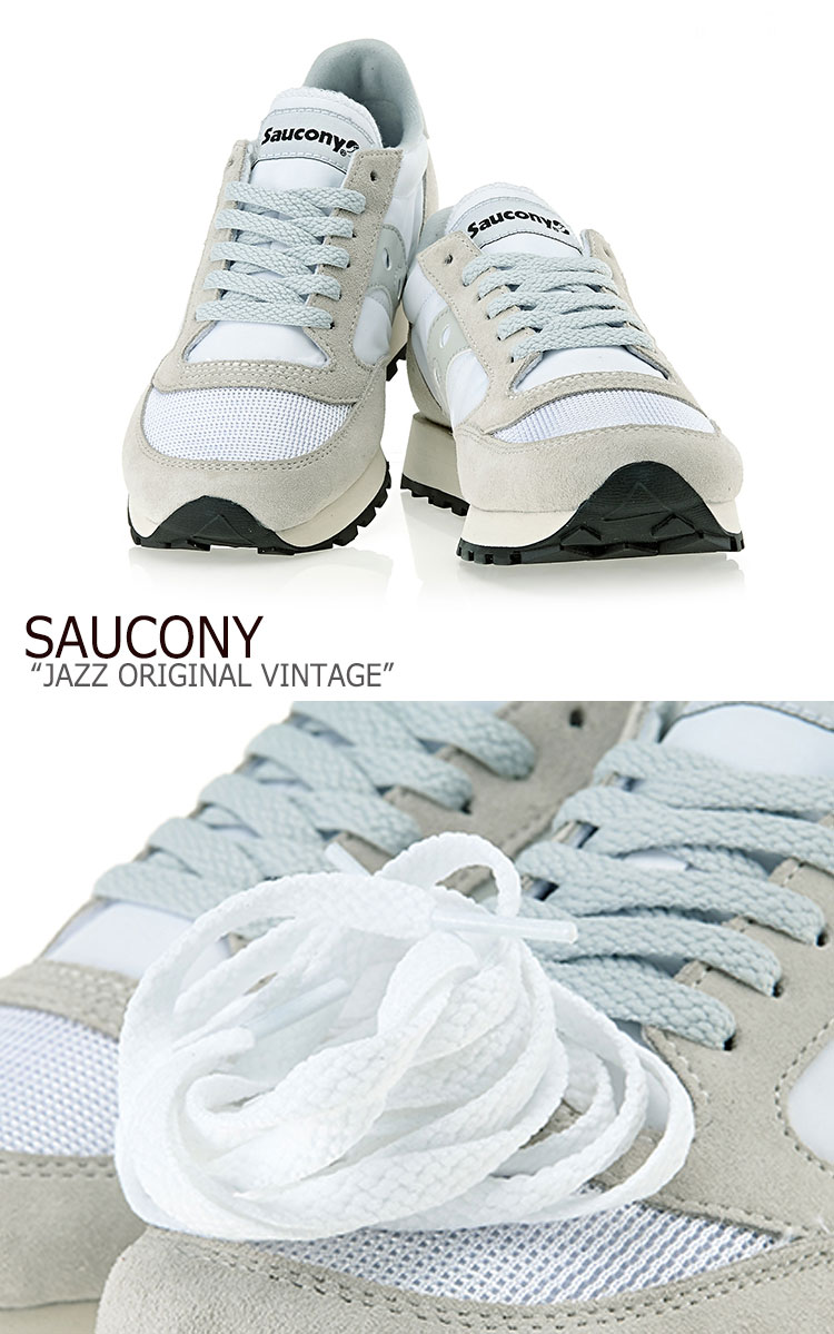 想像を超えての サッカニー ジャズオリジナル スニーカー Saucony メンズ レディース Jazz Original Vintage ジャズ オリジナル ヴィンテージ White ホワイト S 75 シューズ Upsuke 高速配送 Blog Hindikhabar Com