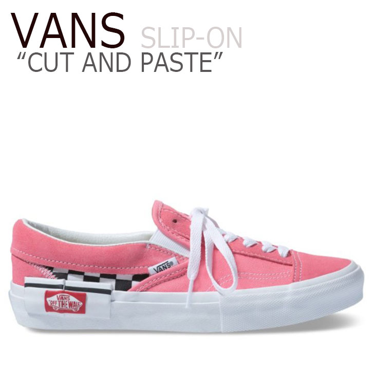 絶対一番安い 楽天市場 バンズ スリッポン スニーカー Vans レディース Cut And Paste Slip On カット アンド ペースト スリッポン Pink ピンク Vn0a3wm5vox1 シューズ Upsuke 肌触りがいい Fcipty Com