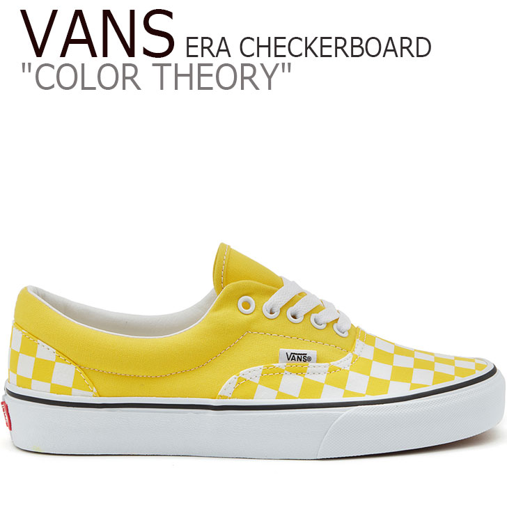 正規激安 バンズ エラ スニーカー Vans メンズ レディース Era Color Checkerboard エラ カラー チェッカーボード Vibrant Yellow ヴァイブラントイエロー True White ホワイト Vn0a4bv4vxl1 シューズ 100 本物保証 Ads Cryptea Cl