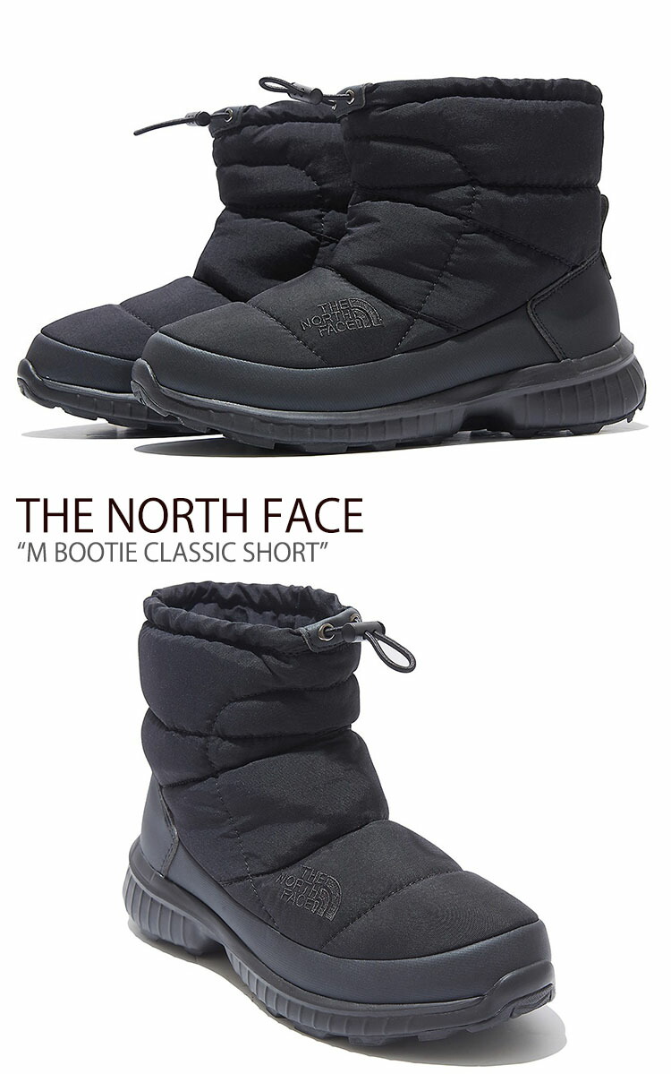 SALE／67%OFF】 ノースフェイス ブーツ THE NORTH FACE メンズ M BOOTIE CLASSIC SHORT ブーティ  クラシック ショート BLACK ブラック NS99K55A J シューズ 未使用品 fucoa.cl