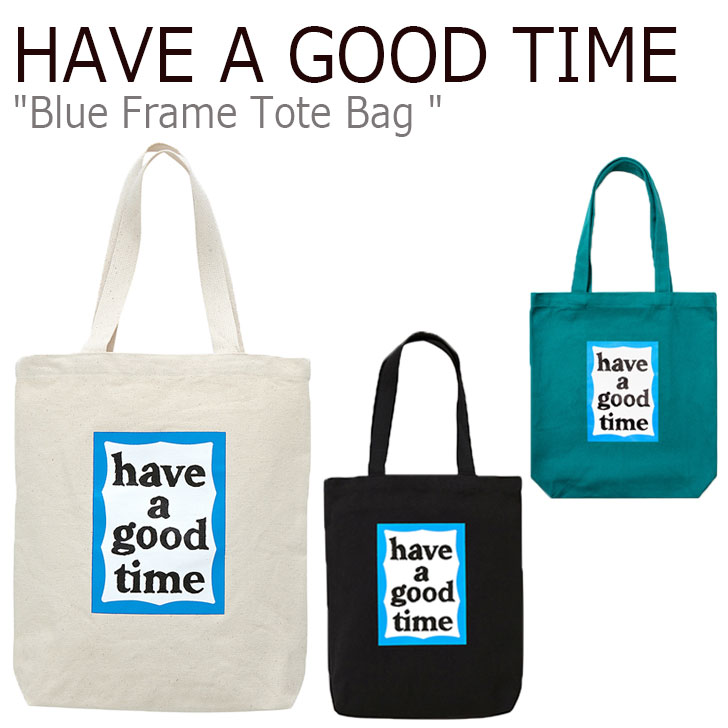 楽天市場 ハブアグットタイム エコバッグ Have A Good Time メンズ レディース Blue Frame Tote Bag ブルー フレーム トートバッグ 全3色 Flgdaa1b21 2 Cnba9fr18bk T1 Hgt18fwttb11 2 バッグ Upsuke