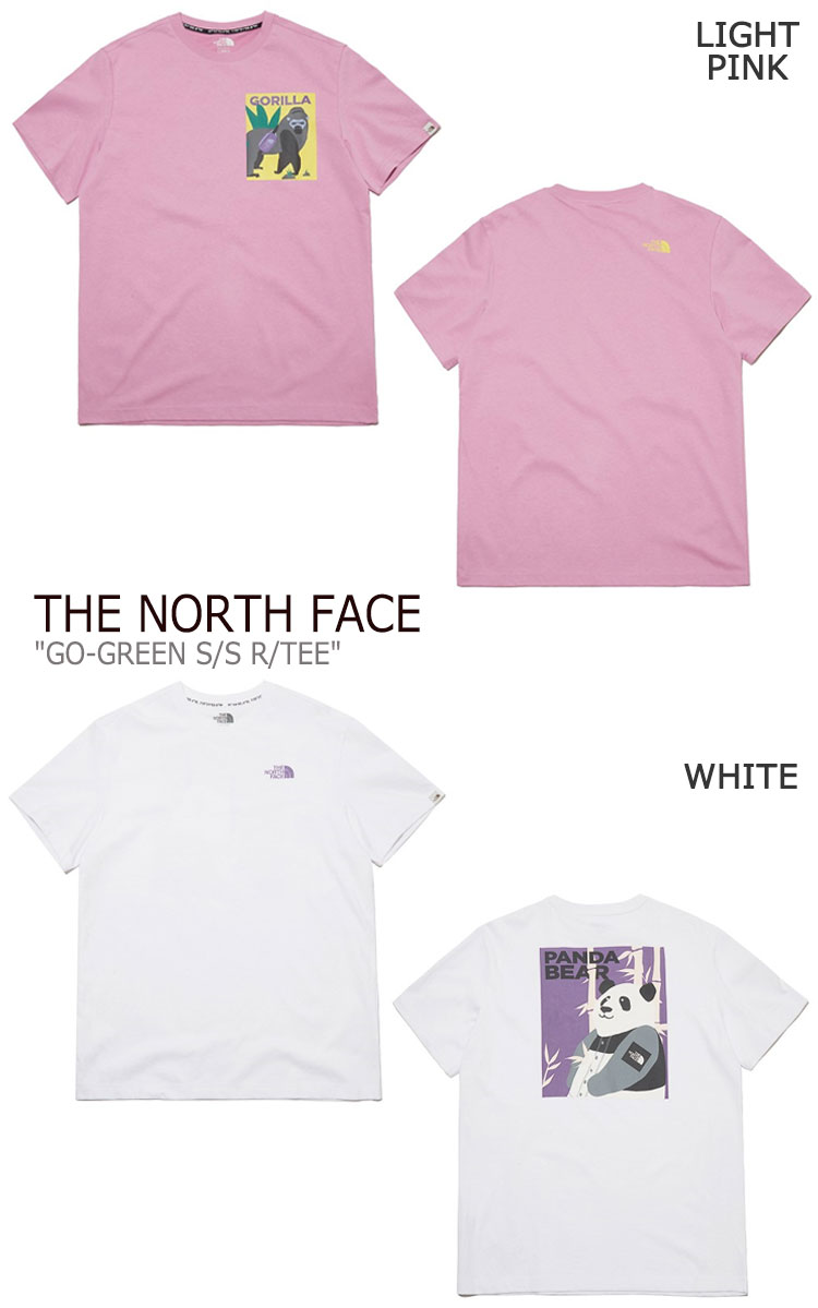 mens pink north face t shirt