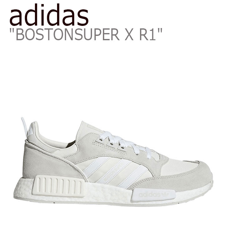 アディダス スニーカー Adidas メンズ レディース Bostonsuper X R1 ボストンスーパー White Grey ホワイト グレー G274 シューズ 中古 未使用品 Mozago Com