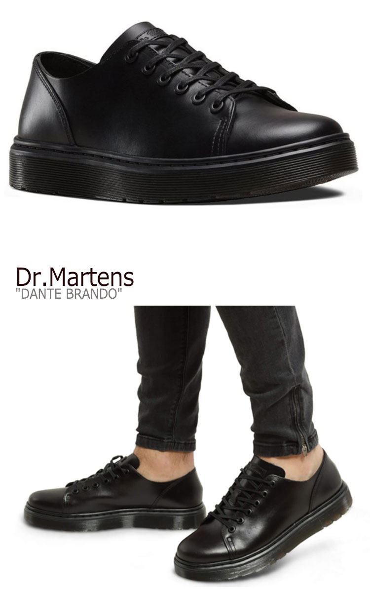 ドクターマーチン スニーカー Dr Martens メンズ レディース Dante Brando ダンテ ブランド Black ブラック シューズ 中古 未使用品 Nerodesign Com Br