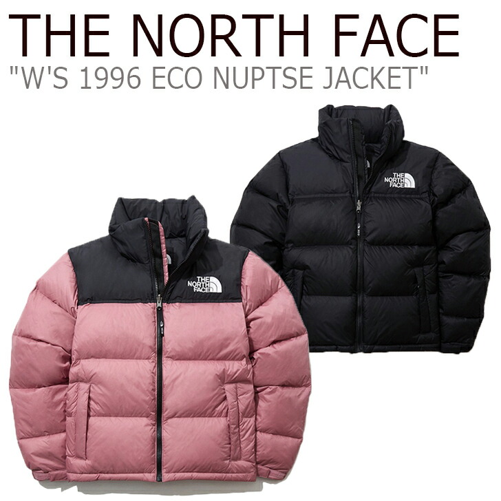 楽天市場 ノースフェイス ダウン The North Face レディース W S 1996 Eco Nuptse Jacket 1996 エコ レトロ ヌプシ ジャケット Dusty Rose Black ダスティーローズ ブラック Nj1dl80a B ウェア 中古 未使用品 Drescco ドレスコ