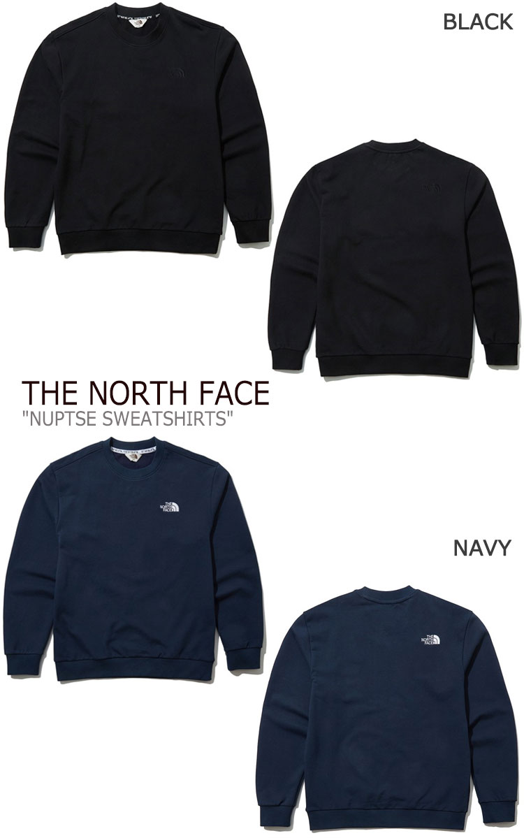 正規取扱店 楽天市場 ノースフェイス トレーナー The North Face メンズ レディース Nuptse Sweatshirts ヌプシ スウェットシャツ 全4色 Nm5ml02j K L M ウェア