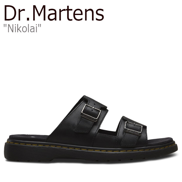 激安通販新作 Nikolai レディース メンズ Dr Martens サンダル ドクターマーチン ニコライ 中古 未使用品 シューズ ブラック Black Sn Dm Www Learnforall Net