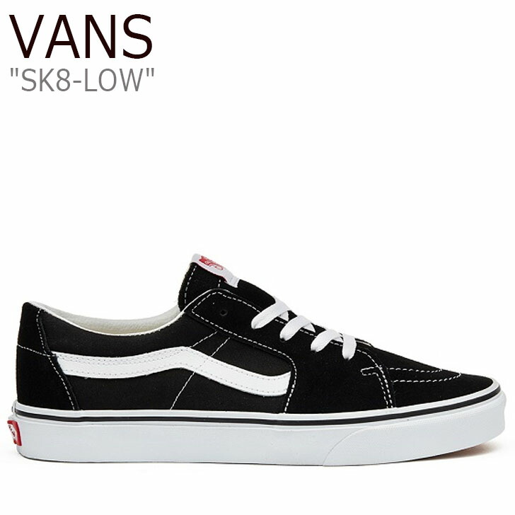 バンズ スニーカー VANS メンズ レディース SK8-LOW スケートロウ BLACK 黒いこと TRUE WHITE トゥルー 白いこと VN0A4UUK6BT シューズ