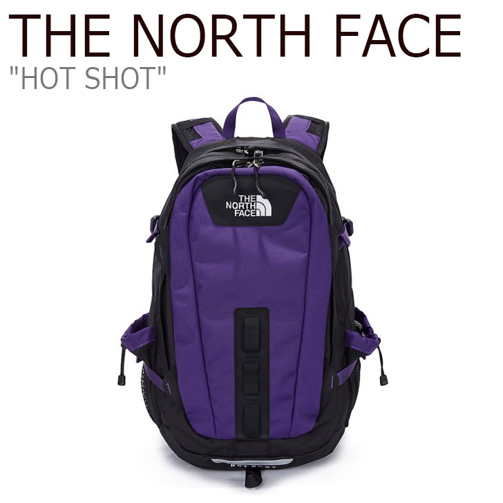ノースフェイス バックパック THE NORTH FACE メンズ レディース HOT SHOT ホットショット PURPLE パープル NM2DL52B バッグ 【中古】未使用品