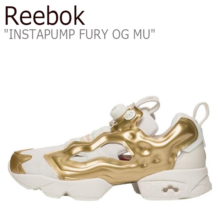 今年人気のブランド品や Fury Instapump レディース メンズ Reebok スニーカー リーボック Og シューズ Dv72 ホワイト White ゴールド Gold Mu Og フューリー インスタポンプ Mu Sn Rb Dv72 Spmau Ac In