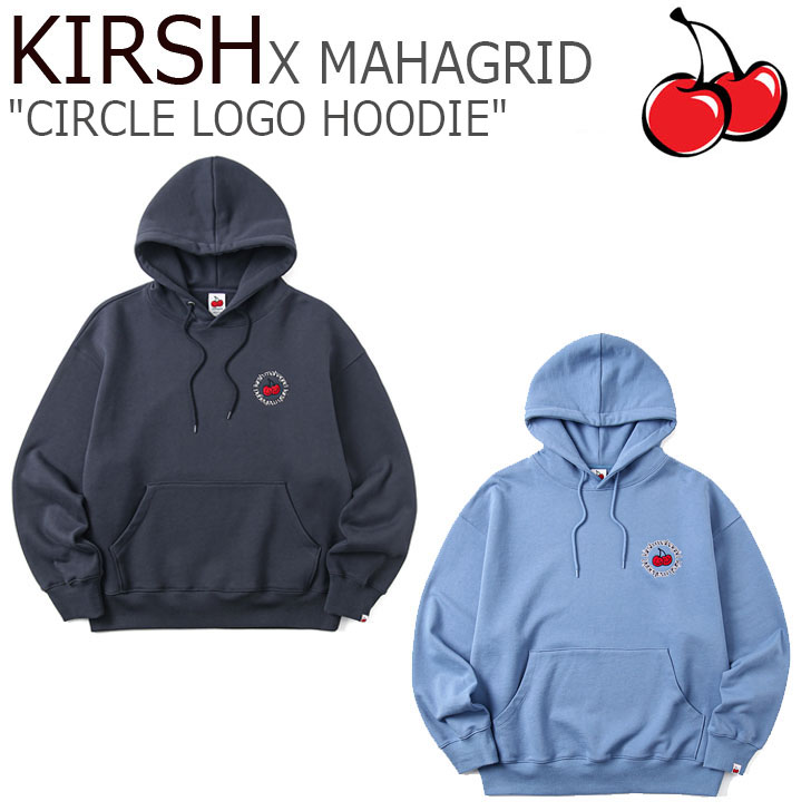 上等な パーカー サークルロゴ マハグリッド Hoodie Logo Circle レディース メンズ Mahagrid X Kirsh パーカ キルシー フーディー ウェア Mg2bsum400bch Bl チャコール Charcoal ブルー Blue Pascasarjana Unsrat Ac Id