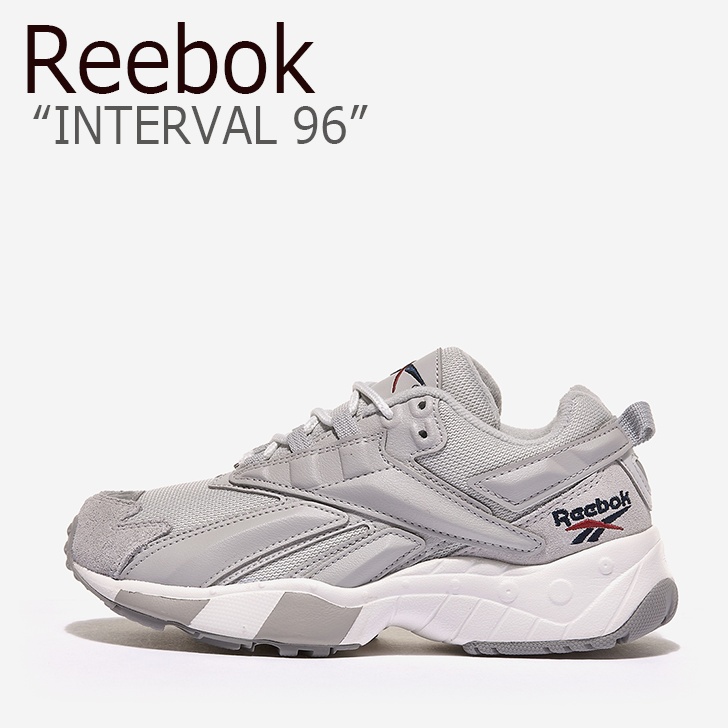 安い購入 リーボック スニーカー Reebok メンズ レディース Interval 96 インターバル96 Gray グレー White ホワイト Fz2215 シューズ 送料込 Cycling Org Sg