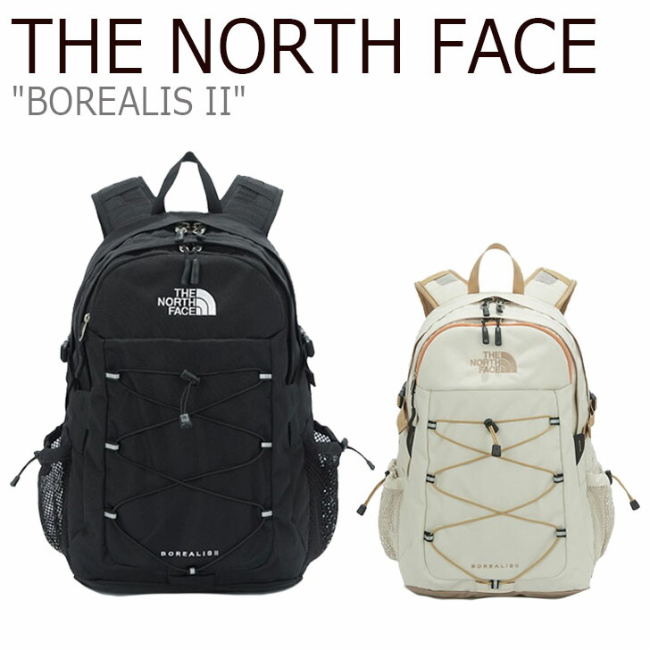 ノースフェイス リュックサック THE NORTH FACE メンズ レディース BOREALIS II ボレアリス 2 バッグパック BLACK ブラック SAND SHELL サンドシェル NM2DM06A/B バッグ 【中古】未使用品 17,899円
