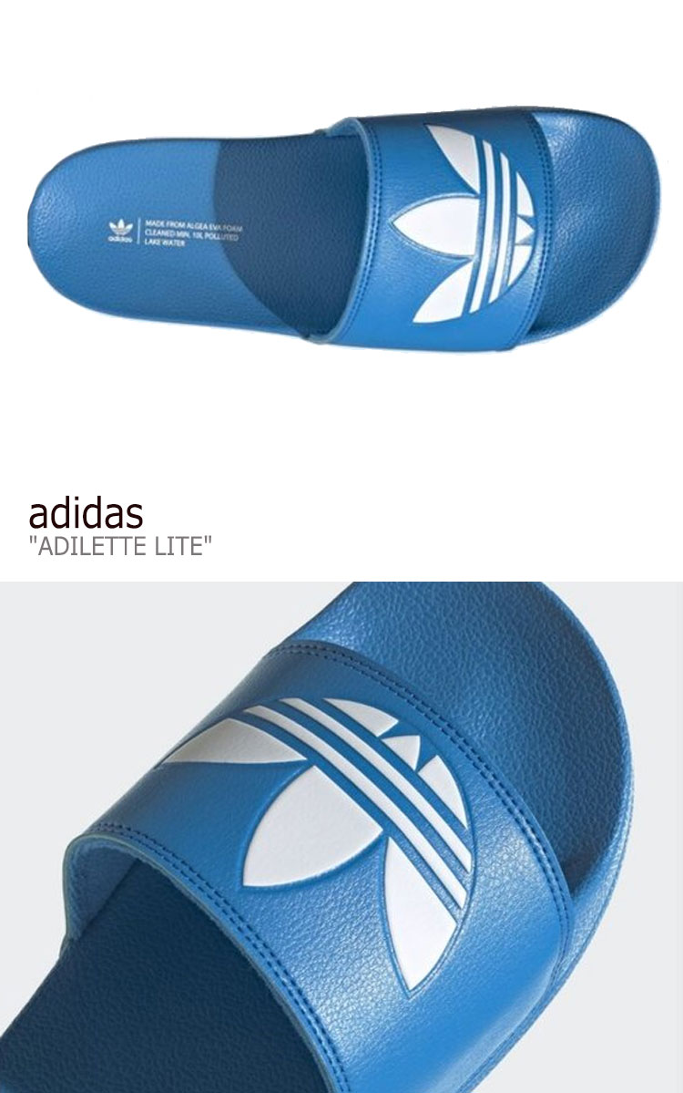 激安超安値 アディダス サンダル adidas メンズ レディース ADILETTE LITE アディレッタ ライト BLUE ブルー FX5905  シューズ 未使用品 www.agroservet.com