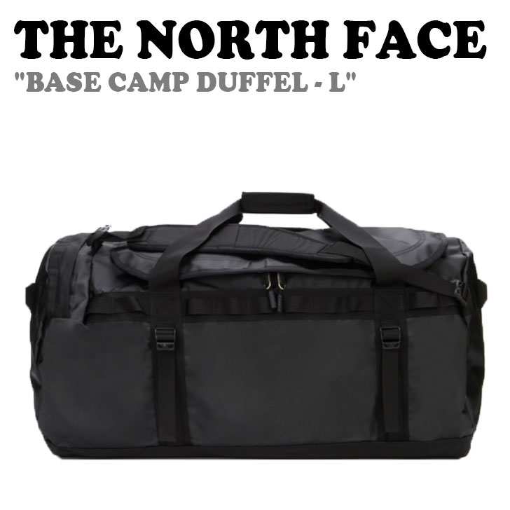 北の方人間の顔 ダッフルバッグ THE NORTH FACE メンズ レディース BASE CAMP DUFFEL - L ベースキャンプダッフル ラージ BLACK 黒いこと NN2FN37A 御徒面子 【中古】未当て嵌める品 バッグ・小物・ブランド雑貨-バッグ