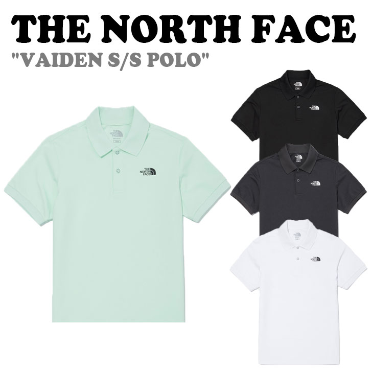北の方人間の顔 スポーツシャツ THE NORTH FACE メンズ レディース VAIDEN S/S POLO ヴァイデン 遊撃手捩り ポロ BLACK 黒いこと WHITE 白いこと GRAY 薄墨色 GREEN 緑であること NT7PN00J/K/L/M 御召しもの 【中古】未当て嵌める品