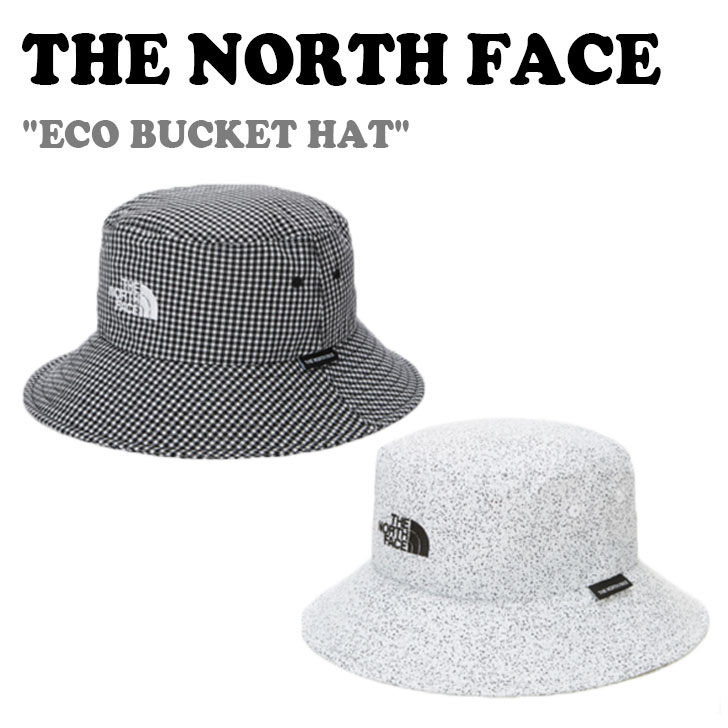 ノースフェイス バケットハット THE NORTH FACE メンズ レディース ECO BUCKET HAT エコバケットハット BLACK FOREST ブラックフォレスト ICE GRAY アイスグレー NE3HN01B/C ACC 【中古】未使用品