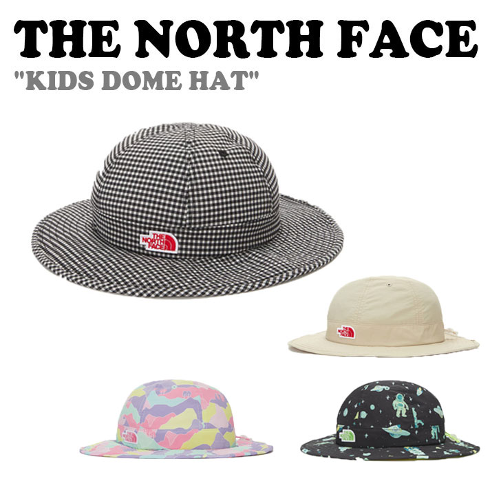 ノースフェイス ハット THE NORTH FACE 男の子 女の子 KIDS DOME HAT キッズ ドームハット 全4色 NE3HN02R/S/T/U ACC 【中古】未使用品