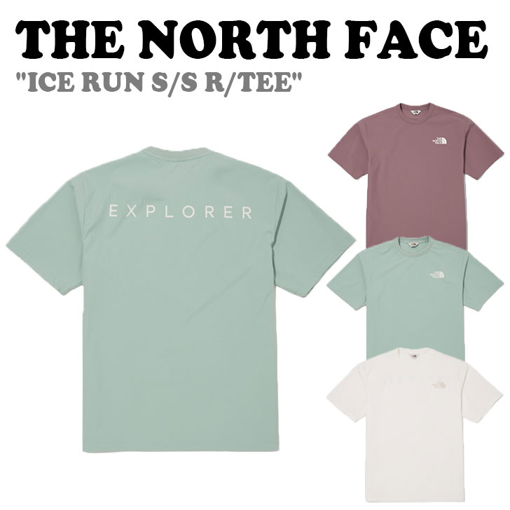 ノースフェイス 半袖Tシャツ THE NORTH FACE メンズ レディース ICE RUN S/S R/TEE アイス ラン ショートスリーブ ラウンドTEE 全3色 NT7UN02K/L/M ウェア 【中古】未使用品