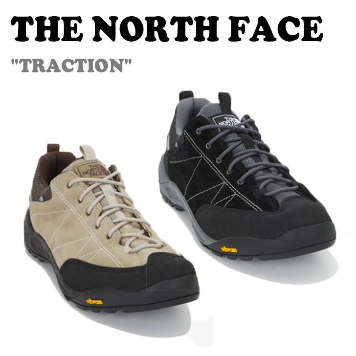 ノースフェイス スニーカー THE NORTH FACE メンズ レディース TRACTION トラクション BLACK ブラック SAND サンド NS91M60A/B シューズ 【中古】未使用品