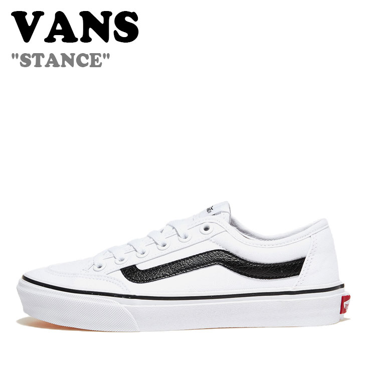 バンズ スニーカー VANS メンズ レディース STANCE スタンス WHITE ホワイト V362 シューズ 【中古】未使用品｜upsuke